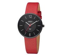 Regent 12111346 Solaruhr für Damen Rot/Schwarz