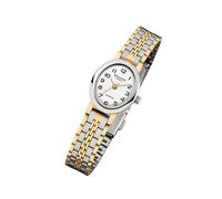 Regent Stahl Damen Uhr F-393 Quarzuhr Armband silber gold URF393