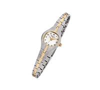 Regent Stahl Damen Uhr F-747 Quarzuhr Armband silber gold URF747