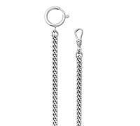 Regent Taschenuhr Kette Rundpanzer 5mm Uhrkette P47 für Eichmüller Junghans Casio und andere Uhren