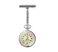 Krankenpflegeuhr REGENT "P757" Taschenuhren silberfarben (edelstahlfarben) Damen Taschenuhren (72341669-0)