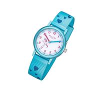 Regent Textil Kinder Uhr F-1208 Analog Armbanduhr blau Kinderuhr URF1208