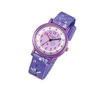 Regent Textil Kinder Uhr F-486 Quarzuhr Armband lila URF486