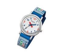 Regent Textil Kinder Uhr F-731 Quarzuhr Armband blau URF731