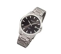 Regent Titan Herren Uhr F-924 Quarzuhr Armband silber URF924