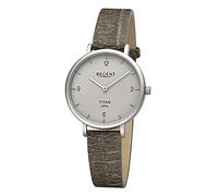 Regent Uhren BA-694 Titan-Uhr für Damen Grün/Grau