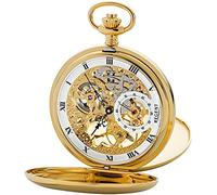 Regent Unisex-Armbanduhr Analog Handaufzug One Size, gold