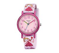 Regent Unisex-Kinder Analog Quarz Uhr mit Textil Armband 12400245