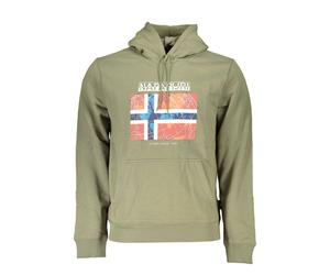 Regenwald Hoodie Militärgrün S