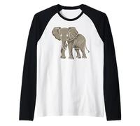 Regenwaldtiere - Elefant Raglan