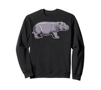 Regenwaldtiere - Nilpferd Sweatshirt