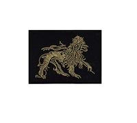 Reggae Lion Of Judah Rastafari Aufnäher Besticktes Patch zum Aufbügeln Applique