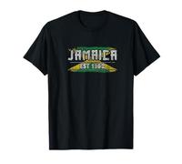 Reggae Rasta Jamaica Flagge T-Shirt