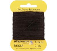 REGIA 2-fädig Uni 9801278-02905 mocca Handstrickgarn, Sockengarn, Beilaufgarn, 5g Kärtchen