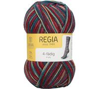 REGIA 4-fädig Color 9801269-07707 schneeanzug Handstrickgarn, Sockengarn, 100g Knäuel