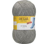 Schachenmayr Regia 4-fädig Uni 100 Gramm - 33 - Flanell meliert