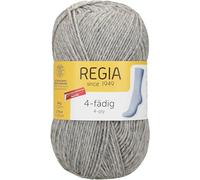 Schachenmayr Regia 4-Fädig Uni, 50G flanell streaked Handstrickgarne