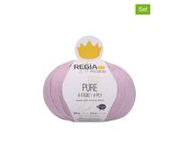 Regia 5er-Set: Wollgarne ''Premium Pure'' in Flieder - 5x 100 g - 14% | Kreativbedarf Diy