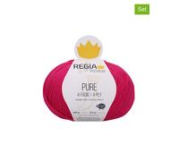 Regia 5er-Set: Wollgarne ''Premium Pure'' in Pink - 5x 100 g - 26% | Kreativbedarf Diy