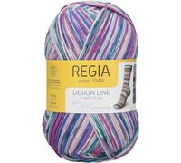 REGIA 6-fädig Design Line by ARNE & CARLOS 9801264-03653 starnight Handstrickgarn, Sockengarn, 150g Knäuel