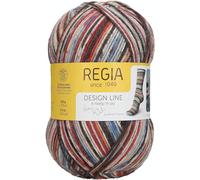 REGIA 6-fädig Design Line by ARNE & CARLOS 9801264-03655 fallnight Handstrickgarn, Sockengarn, 150g Knäuel