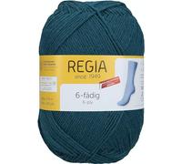 Regia 6-fädig Uni, 150G petrol Handstrickgarne