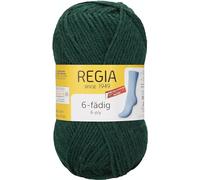 REGIA 6-fädig Uni 9801280-00327 fir Handstrickgarn, Sockengarn, 50g Knäuel