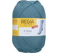 Regia 6fädig ca. 375 m col. 01062 rauchblau 150 g