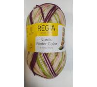 Regia 8-Fach Nordic Winter Color 3045 - Long Walks Bunt Wolle 75% Schurwolle-25% Polyamid 4.5 mm Nadelstärke 150g=ca.300m