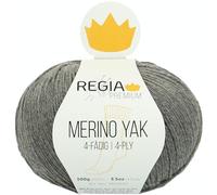 Schachenmayr Regia Premium Merino Yak - 7511 - Kiesel Meliert
