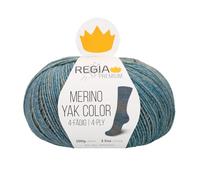 REGIA Premium Merino Yak Color 4-fach 08513 - seaweed color