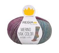 REGIA Premium Merino Yak Color 4-fach 08514 - amethyst color