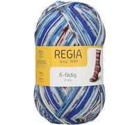 Regia Handstrickgarn 6-fädig Color 150 g – 6210 Snowstorm Color