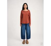 REGULAR BASIC SWEAT RAGLAN STRIPED M