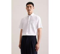 Seidensticker Regular Fit Hemd Kurzarm weiss