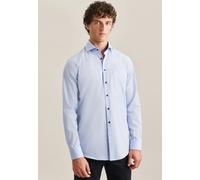Seidensticker Herren Regular Fit Langarm Popeline Hemd (1er Pack)