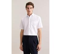 Seidensticker Regular Fit Hemd Kurzarm weiss