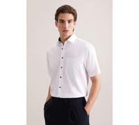 Seidensticker Regular Fit Hemd Kurzarm weiss