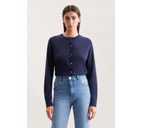 Regular Cardigan Uni ohne Kragen M (60.537702-0018-M)