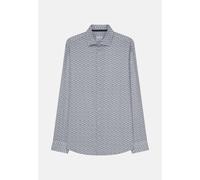 Regular Casual Hemd Druck Grün XL/43-44 (01.153370-0079-4344)