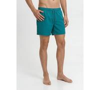 Badeshorts JACK & JONES "JPSTMAUI WAVE LOGO SWIM SHORTS SN", Herren, Gr. XS, N-Gr, grün (colonial blau), Web, Polyester, unifarben, Badehosen Badeshorts, Kunstfaser, normal geschniten (54468209-XS) co