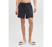 Regular Fit Badeshorts XXL Schwarz