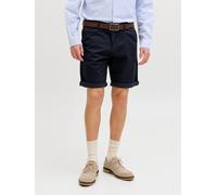 Regular Fit Chino Shorts M Blau
