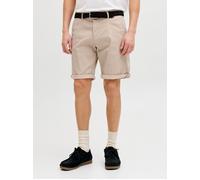 Regular Fit Chino Shorts S Beige