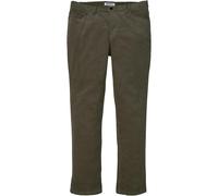 Cordhose BONPRIX "Regular Fit Stretch-Cordhose mit Komfortschnitt", Herren, Gr. 64, N-Gr, grün (dunkeloliv), Obermaterial: 98% Baumwolle, 2% Elasthan, regular fit lang, Hosen Cordhose, aus Baumwolle u