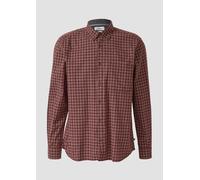 Regular Fit: Elastisches Button-Down-Hemd mit Karomuster 3XL rot|mehrfarbig 2172387.39N1.3XL
