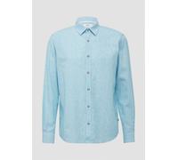 Regular Fit: Gestreiftes Hemd aus Baumwoll- und Leinenmix XXL türkis 2163061.62G0.XXL