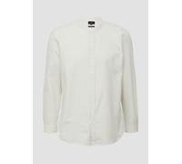 Regular Fit: Gestreiftes Stehkragenhemd aus Baumwolle L grün 2169914.72G0.L