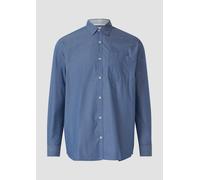 Regular Fit: Gewaschenes Hemd mit Brusttasche 5XL blau 2172122.55K8.5XL