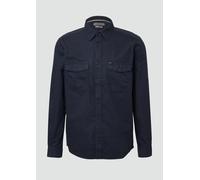 Regular Fit: Gewaschenes Hemd mit Ziernähten XL blau 2168134.5978.XL